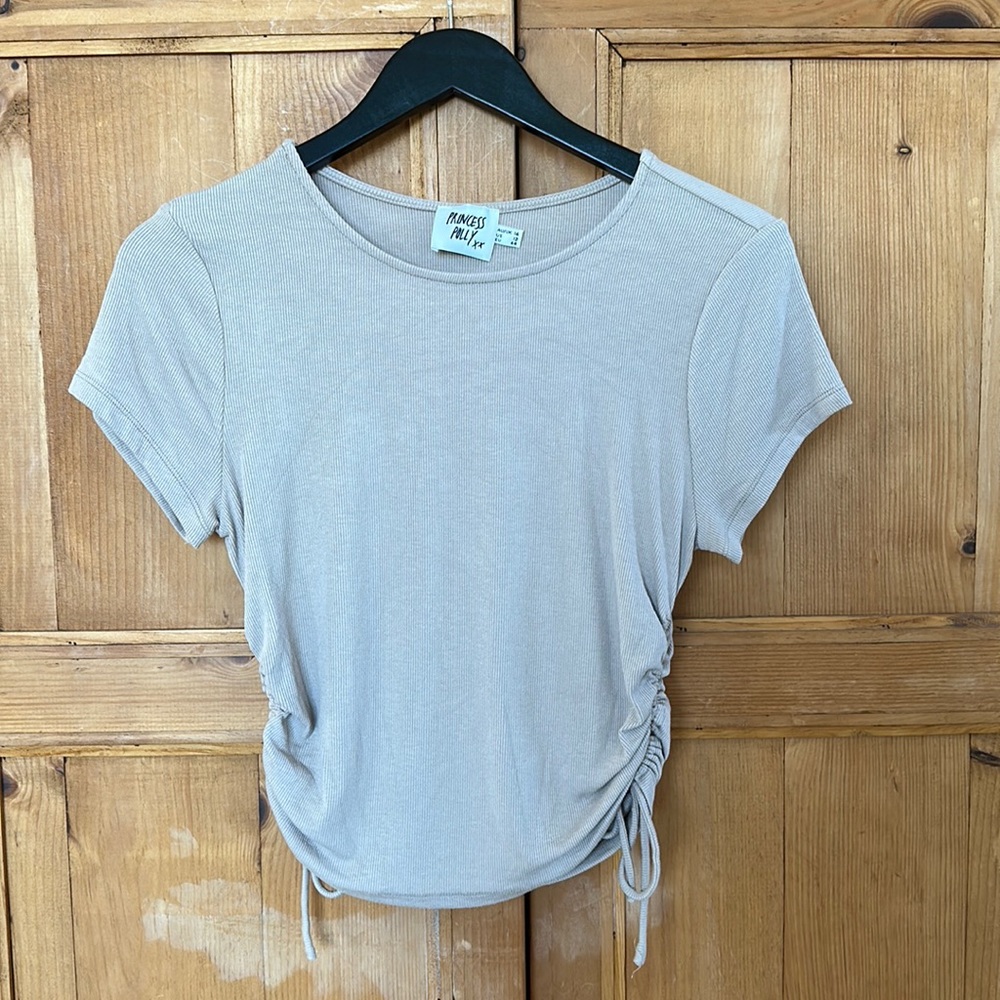 Princess Polly t-shirt with side cinch